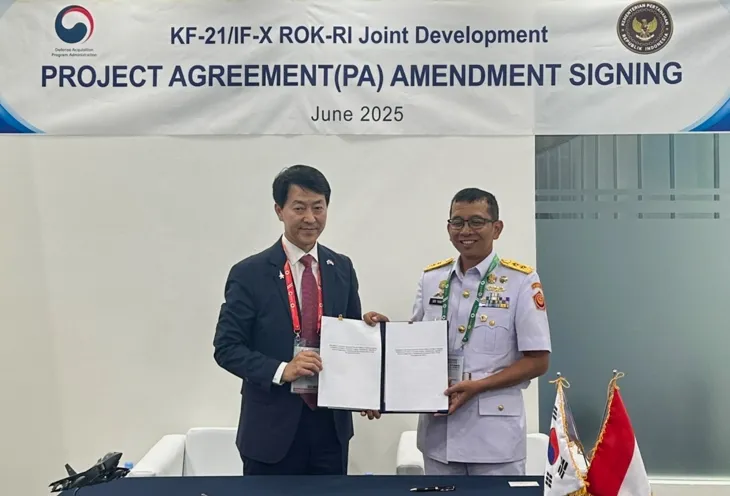 한-인니, KF-21 공동개발 기본합의서 개정안 서명