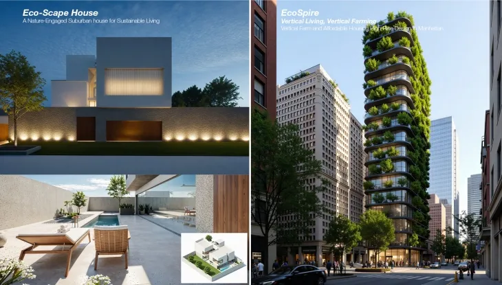 [Eco-Scape House and EcoSpire - Article]