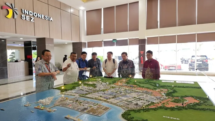 광양경자청이 인도네시아 그레식 특별경제구역과 협력방안을 논의했다.