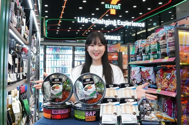 세블일레븐 ‘식사이론’시리즈 3종 (사진-세븐일레븐 제공)