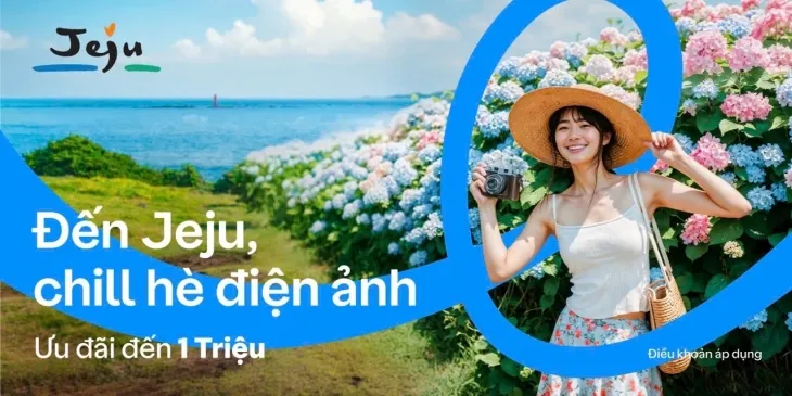 베트남 온라인여행사 트래블로카 제주프로모션 행사 홍보물. 제주도 제공