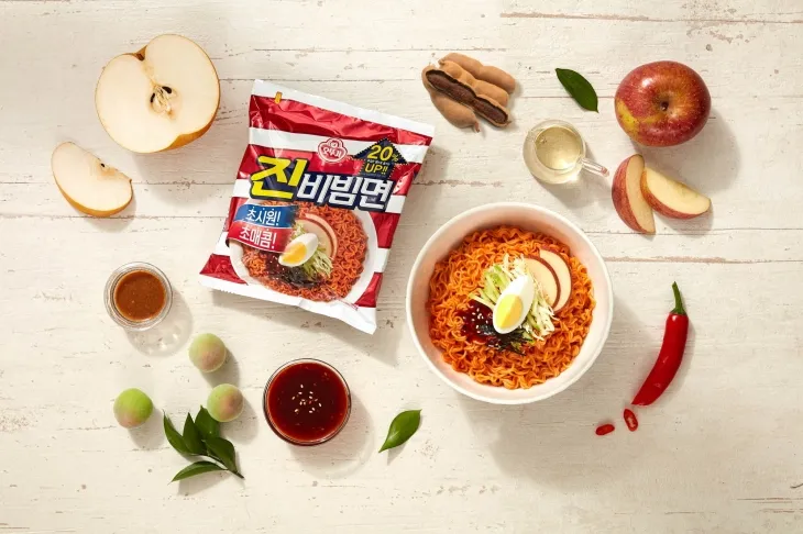 오뚜기 ‘진비빔면’ 봉지면. 오뚜기 제공