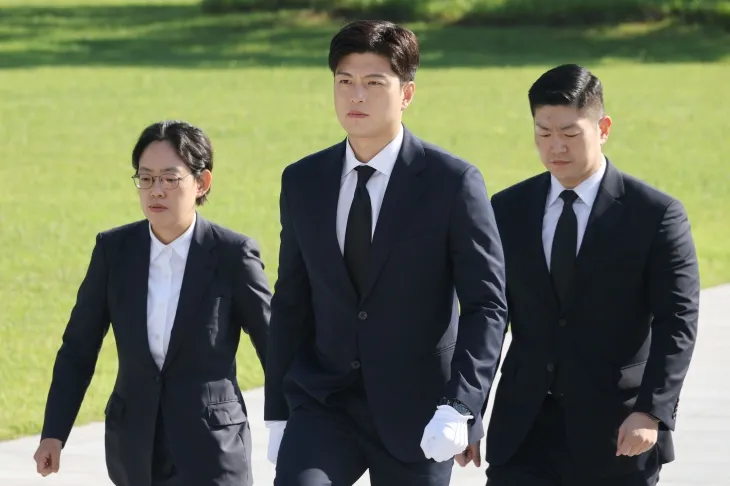 국립서울현충원 찾은 김용태 비대위원장