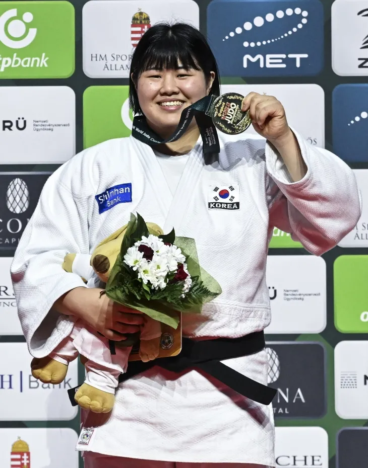 유도 김하윤, 세계선수권 여자 78㎏+급 금메달