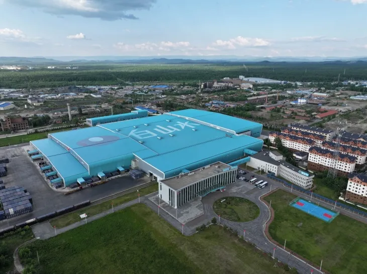 농심 ‘백산수’ 생산 공장 전경. 농심 제공