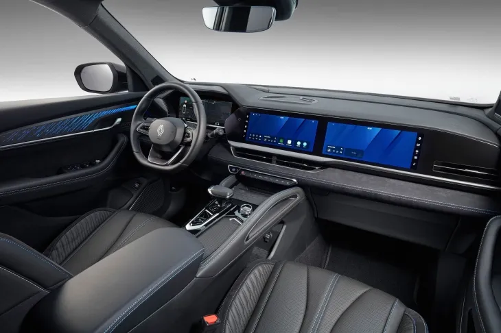 ‘그랑 콜레오스’ 실내 모습. 르노코리아 제공