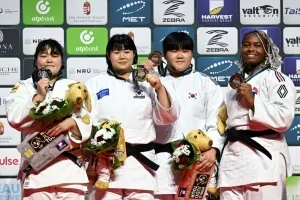 안산시청 김하윤, 34년 만에 세계유도대회 최중량급 ‘금메달’