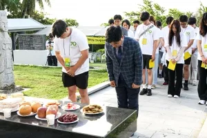 아픈 역사 잊지 말자…대구대, 일제강점기 사이판·티니안 희생 동포 추모제