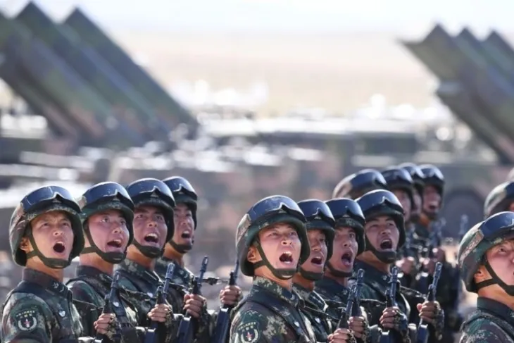 중국 인민해방군 로켓군. 신화 연합뉴스 자료사진