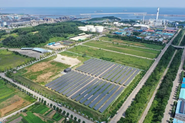 강원경제자유구역 북평지구 전경. 강원경제자유구역청 제공