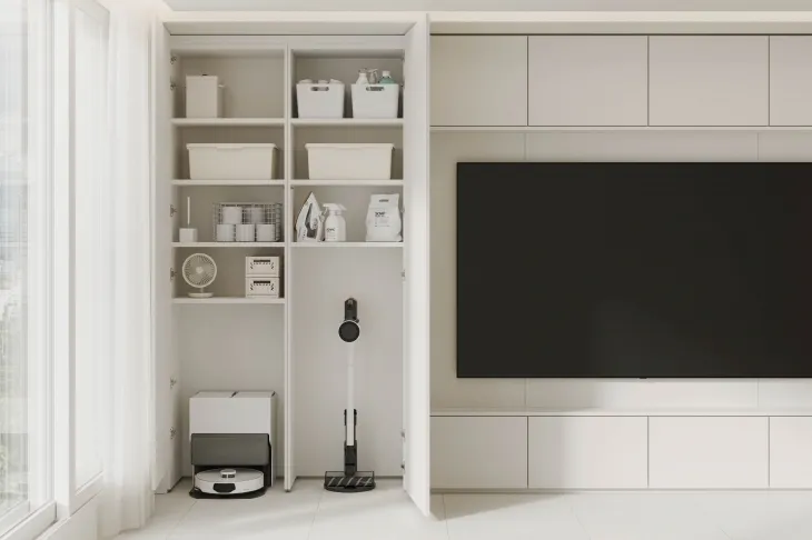 한샘 ‘빌트인 거실장’. 한샘 제공