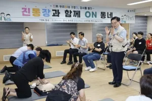 우리 동네 ‘진동장’ 진교훈 강서구청장, ‘일일 동장’으로 출동