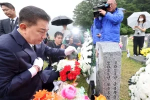 김병기 “채해병 사건 꼭 밝히겠다…국가 정체성 문제”