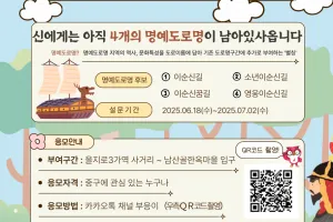 ‘이순신 탄생 480주년’…서울 중구에 명예도로 이름 뽑아주세요