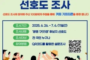 구(9)경거리 많은 광명…관광명소 9곳 선호도 조사