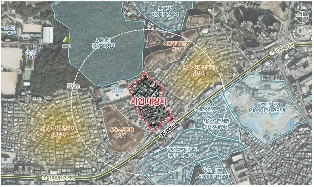 동작구 상도동 356-159번지  지구단위계획