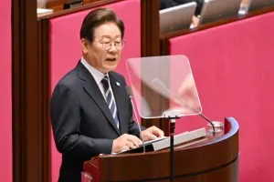 [포토] 이재명 대통령 첫 국회 시정연설