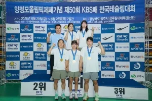 GH 여자레슬링팀, 전국대회 3연속 단체전 ‘우승’
