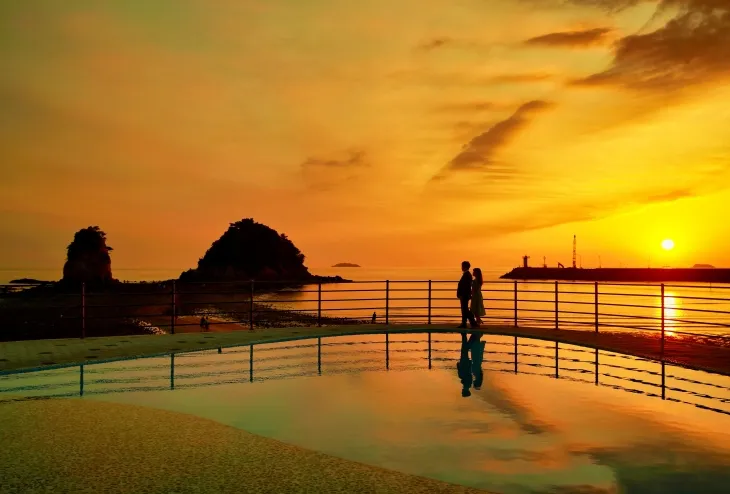 충남 태안의 꽃지해수욕장. 충남도 제공