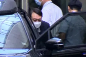 [포토] ‘퇴원 김건희 여사 동행’ 윤 전 대통령