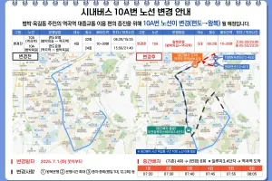 부천시, 범박·옥길~역곡역 10A번 버스 공공관리제 전환
