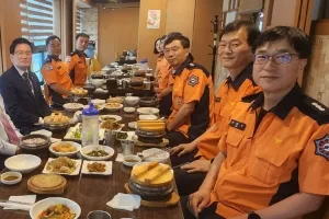 광명시의회 의장, 소방 간부들과 ‘현장 목소리’ 공유