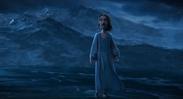 영화 ‘킹 오브 킹스’의 주인공 예수. 공식 티저영상 캡쳐.