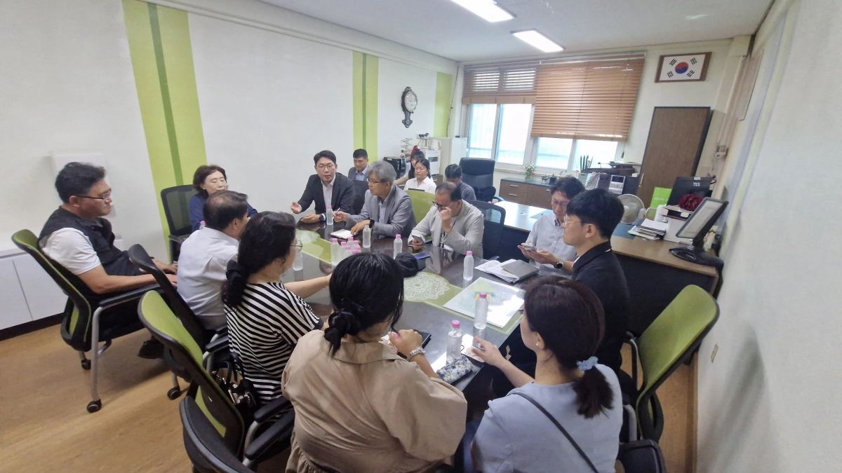 문승호 의원. 7월 9일 성남신흥초등학교에서 현장 간담회 개최. (사진=경기도의회)