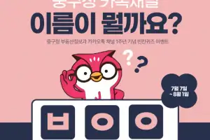 중구, 첫돌 맞은 AI 챗봇시스템 ‘부응이’