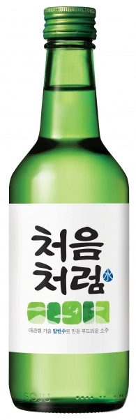 처음처럼 이미지. 롯데칠성음료 제공