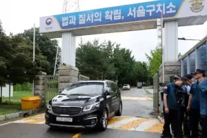 [포토] 서울구치소 나서는 차량