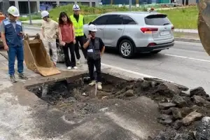 과천시, ‘지반 붕괴’ 선제 대응···정밀 점검 후 공동(空洞, 빈 공간) 3곳 복구