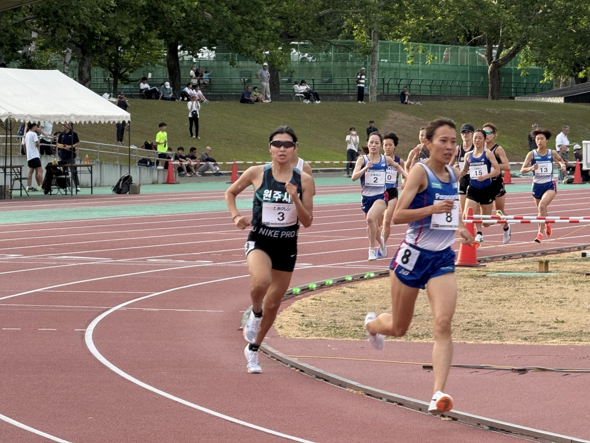여자 육상 1500m 한국기록을 작성한 박나연. 대한육상연맹 제공