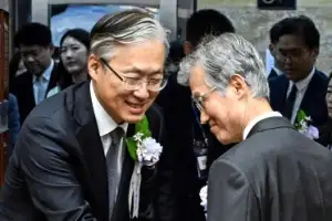 [포토] 조희대·김형두, 국회의장과 사전환담 참석
