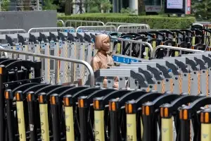옛 주한일본대사관 소녀상 앞 노숙 농성 10년만에 중단