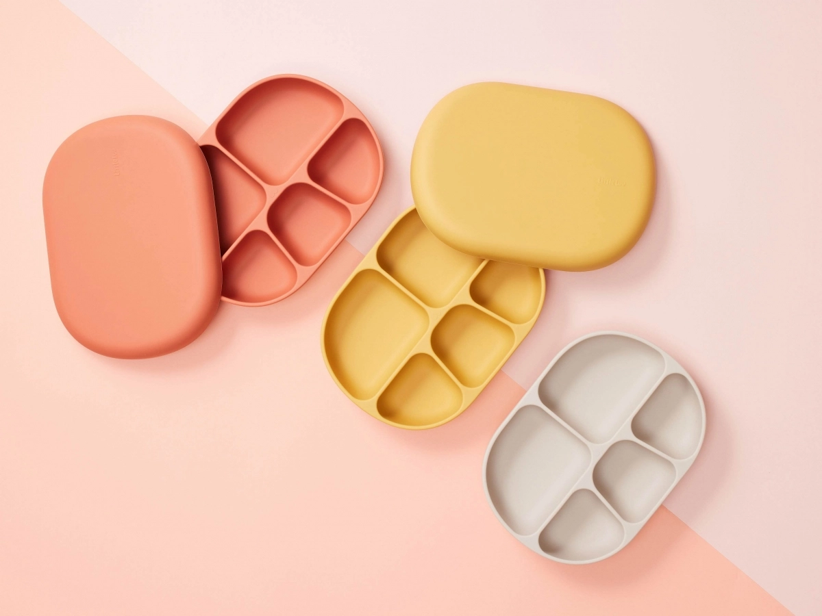 ‘리틀럽 실리콘 흡착 식판 세트’. 락앤락 제공