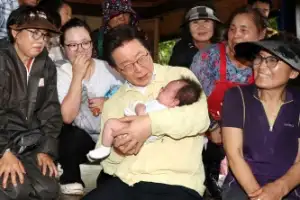 [포토] 李대통령, 산청 호우 피해 현장 방문
