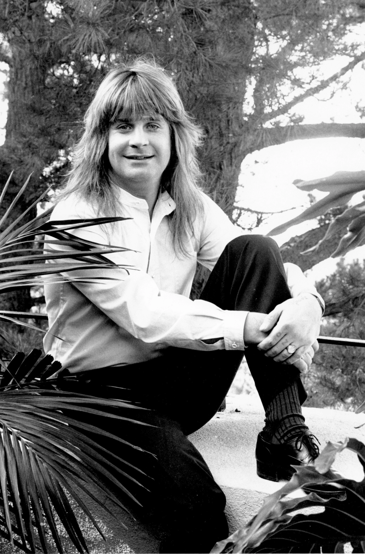 1981년 12월 21일 미국 로스앤젤레스(LA)에서 촬영된 오지 오스본. AP 연합뉴스 자료사진