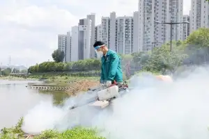 도봉구, 호우 피해 집중 ‘중랑천변’에…초고속 방역·청소 실시