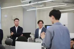 과기정통부 류제명 2차관, 바이브컴퍼니 AI 연구현장 방문