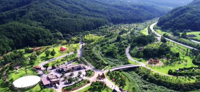 국립백두대간수목원 전경.  국립백두대간수목원 제공
