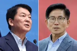안철수 “거취 결정하라” 김문수 “당원들이 정할 것”