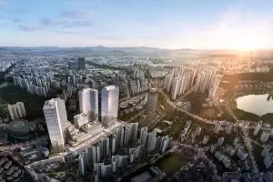 ‘신광교 클라우드 시티’, 고품격 공간으로 인기
