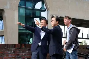 NDSM 찾은 김태흠 지사 “도시재생 선진 모델 도입”