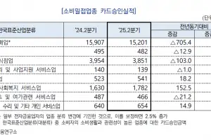 병원은 늘고 외식은 줄었다...2분기 카드 승인액 뜯어보니