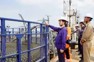 대한전선, 자체 생산 내부망 해저케이블 첫 선적
