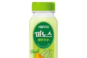 ‘레트로 감성’ 용기에 진한 멜론 과즙 담아