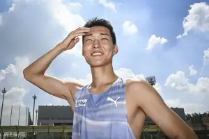 주 7일 훈련 ‘진천 지박령’…날아오를 때 가장 행복한 남자, 우상혁