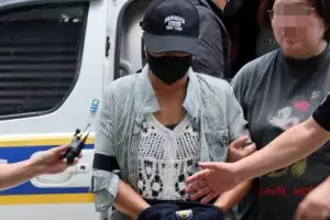 [포토] 남편 중요부위 절단한 아내 구속심사 출석