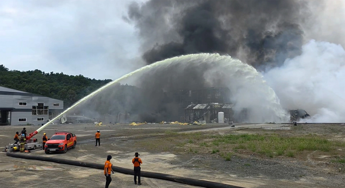 대용량 방사포 투입